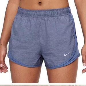 ~Nike Tempo Brief Athletic Short Obsidian Heather Blue size M